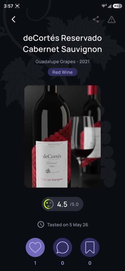Registra il tuo vino